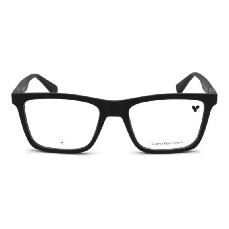 Armação de Óculos de Grau Calvin Klein Jeans CKJ2364 Unissex Quadrado Acetato Preto