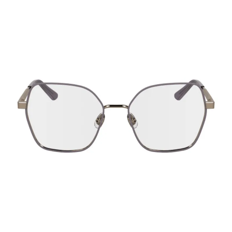Armação para Óculos de Grau Feminino Calvin Klein CK24112 Dourado Rosé e Lavanda