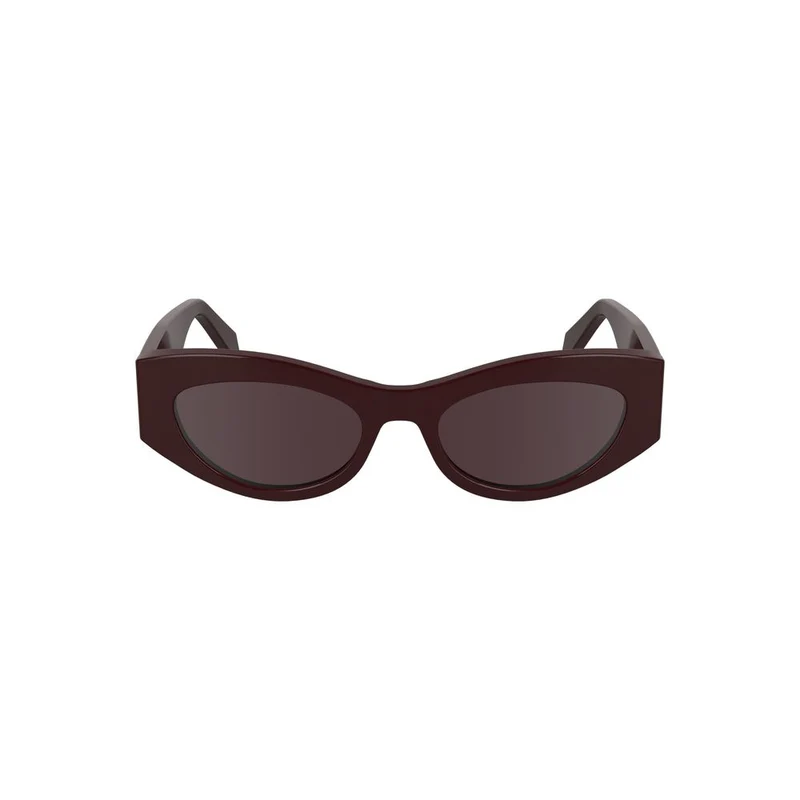 Calvin Klein Rosso Acetate Women Sunglass