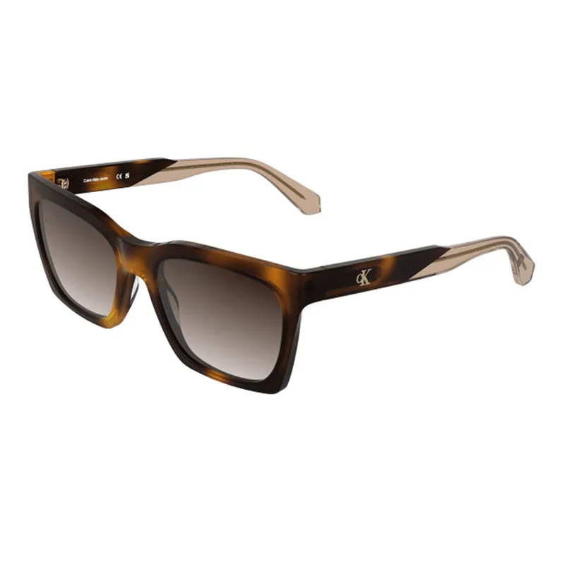 Óculos de Sol Feminino Calvin Klein Jeans CKJ26606S Tartaruga Marrom