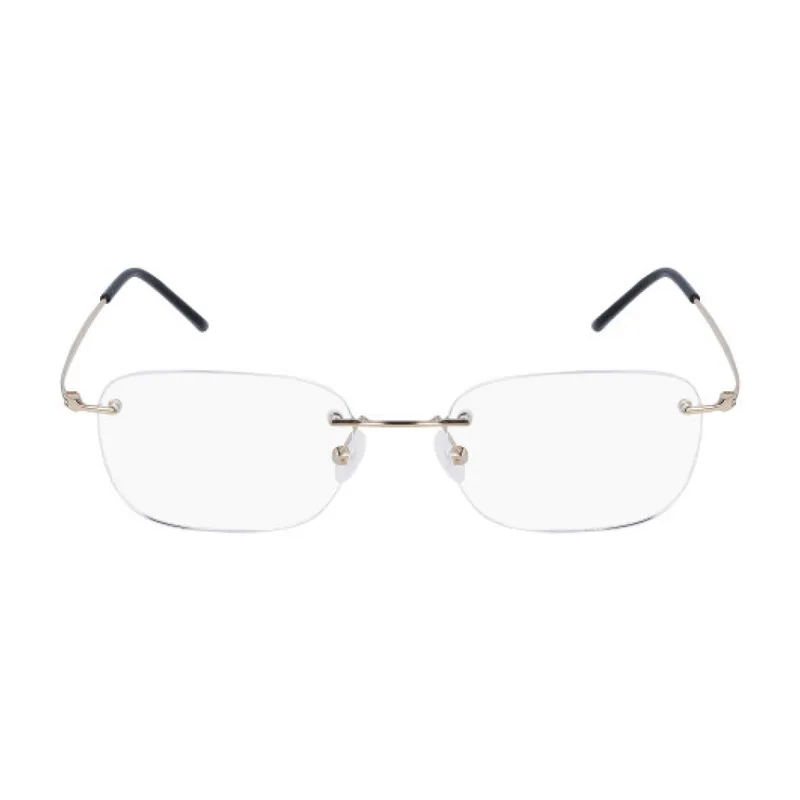 Armação para Óculos de Grau Unissex Calvin Klein CK22125TD Dourado e Preto