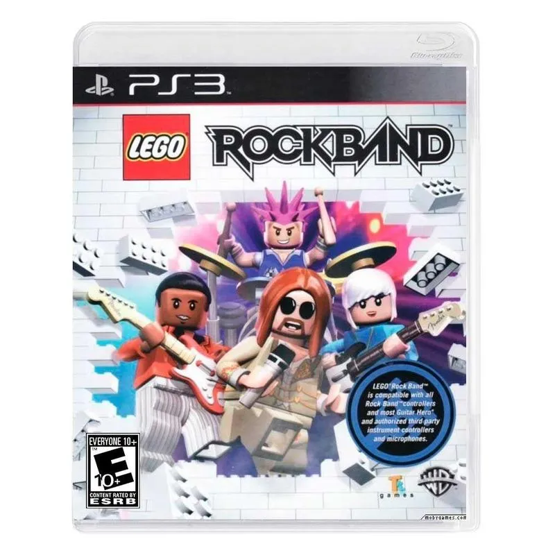 Jogo LEGO Rock Band - PS3