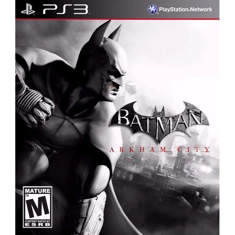 Usado: Jogo Batman Arkham City- PS3