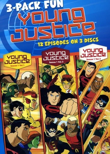 Young Justice: Season 1 Volumes 1, 2 & 3 New / DVD / Young Justice: Season 1 Volumes 1, 2 & 3