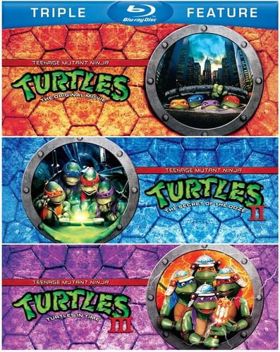 Teenage Mutant Ninja Turtles Trilogy New / Blu-ray Disc / Teenage Mutant Ninja Turtles / Teenage Mutant Ninja Turtles II / Teenage Mutant Ninja Turtles III (WHV1000304313BR)