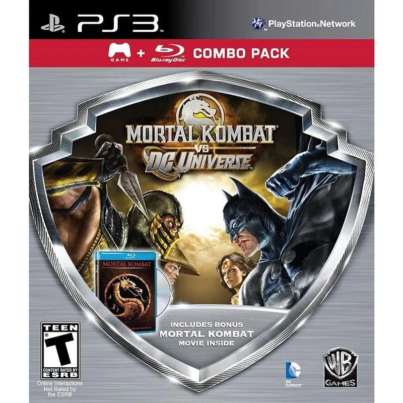 Mortal Kombat Vs Dc Universe Silver - Ps3