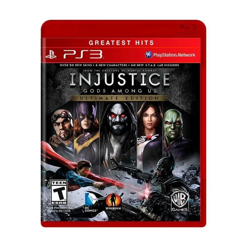 Injustice Gods Among Us Ultimate Edition - Ps3