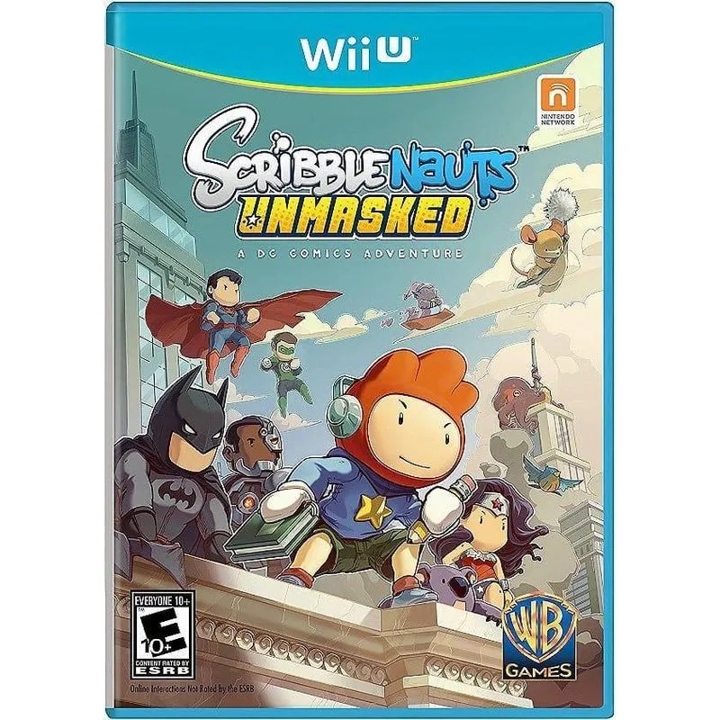 Jogo Scribble Nauts Unmasked Wii U Novo