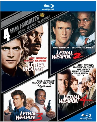 4 Film Favorites: Lethal Weapon New / Blu-ray Disc / 4 Film Favorites: Lethal Weapon (WHV1000407613BR)
