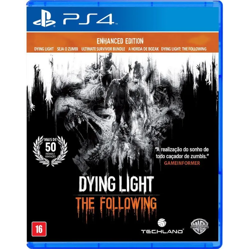 Dying Light : The Following Enhanced Edition - Ps4