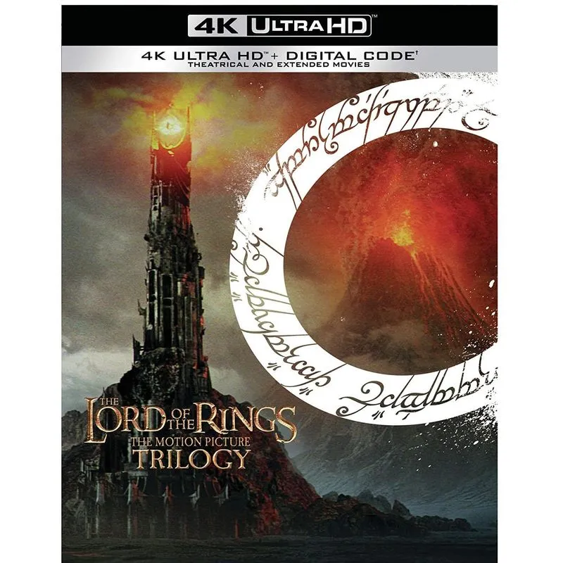 Blu Ray Ultra Hd 4k Trilogia Senhor Dos Anéis 9 Discos