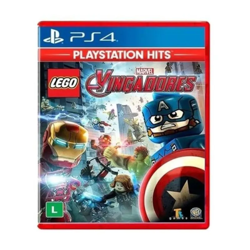 Lego Marvel Vingadores PS4 Hits