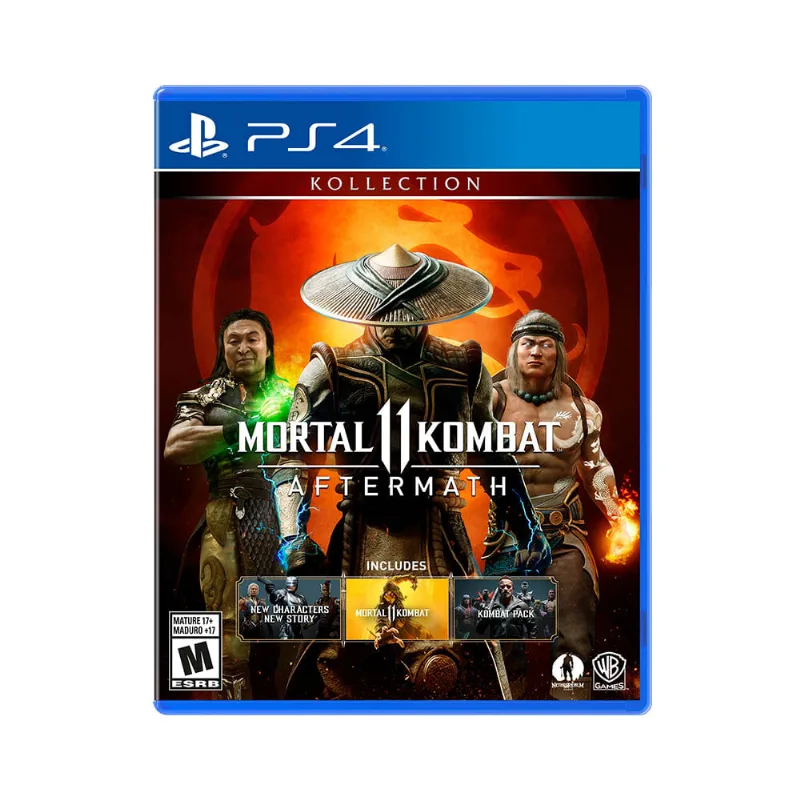 Juego Ps4 Mortal Kombat Aftermath