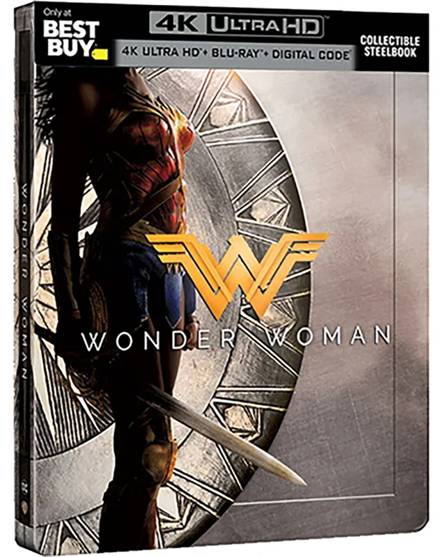 Wonder Woman: Limited Edition (2017)(4K Ultra HD/Blu-ray)(SteelBook)(RePackaged)