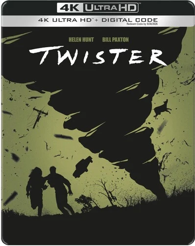 Twister New / 4K Ultra HD Blu-ray / Twister (Steelbook) (WHV1000837018UHD)