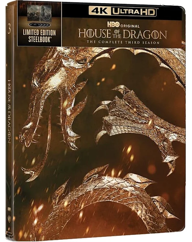 House Of The Dragon: The Complete Third Season: Limited Edition (4K Ultra HD/Blu-ray)(SteelBook)