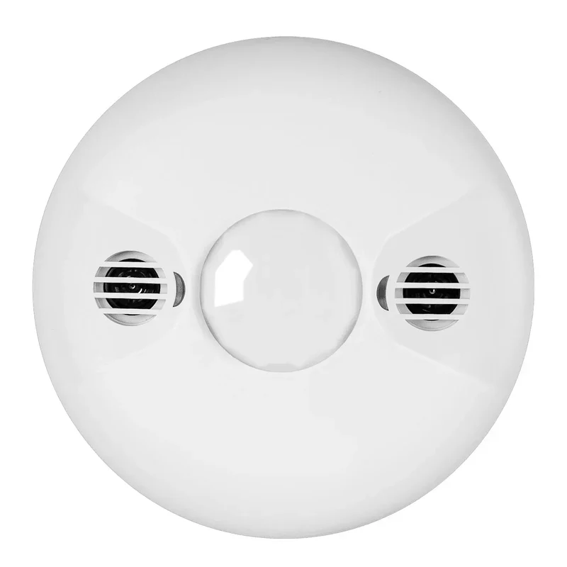 Enerlites Dual-Tech Occupancy Sensor | PIR + Ultrasonic | 360° Coverage | MDC-50V/50L Low Voltage / White