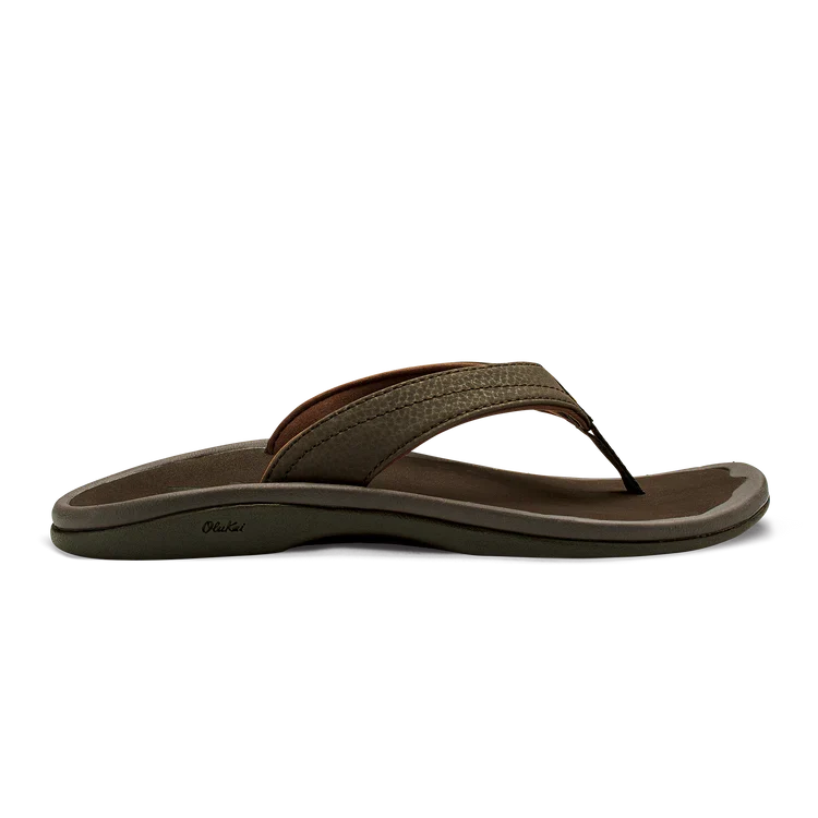 OluKai Women's Ohana Sandals DARK JAVA / DARK JAVA / 8