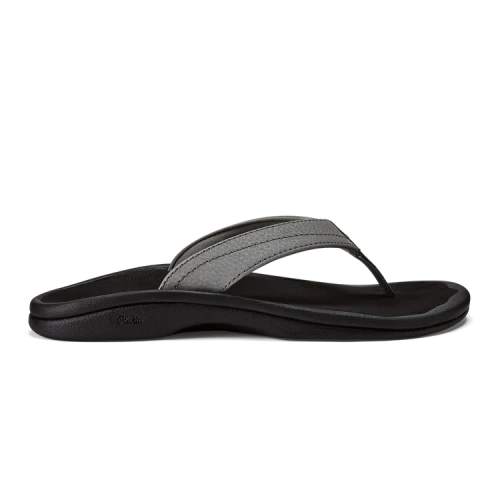 OluKai Women's Ohana Sandals CHARCOAL/ONYX / 8