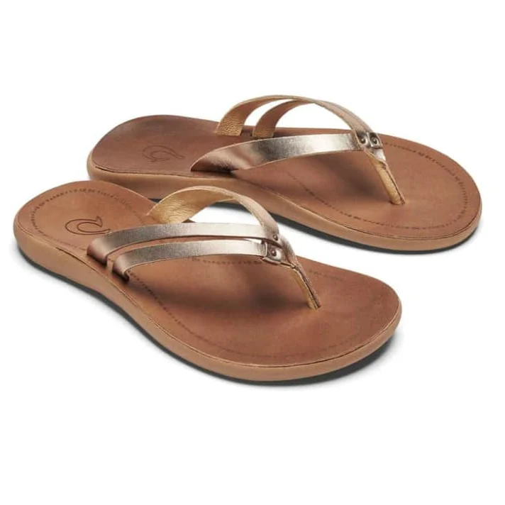 Olukai Women's Kapehe Luana BUBBLY/SAHARA / 6