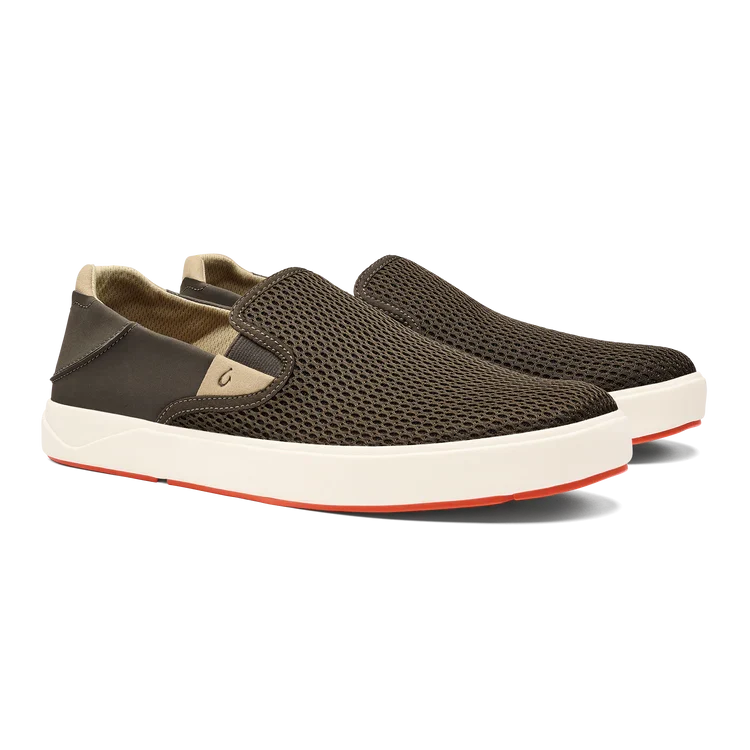 Olukai Men's Lae'ahi Slip-On Sneakers KONA/KONA / 8