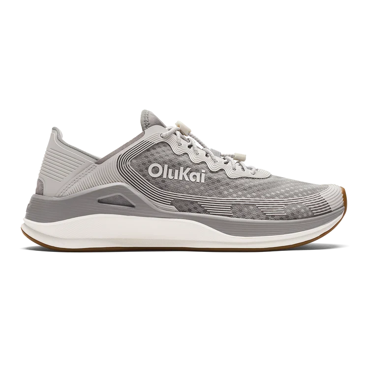 Olukai Men's Ahi - Performance Marine Shoe ASH/STERLING / 9