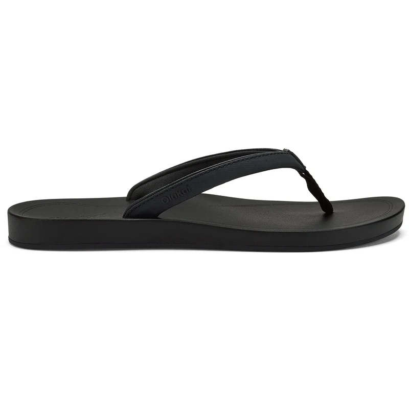 OluKai Women's 'Uiki Sandals LAVA ROCK/LAVA ROCK / 8
