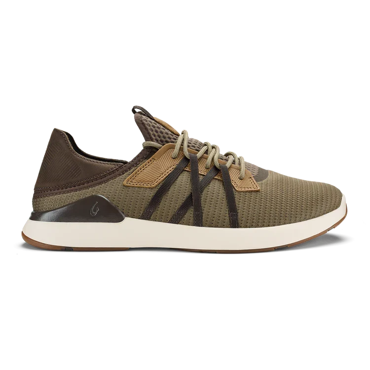 OluKai Men's Mio Lī Sneaker MUSTANG/DK JAVA / 13