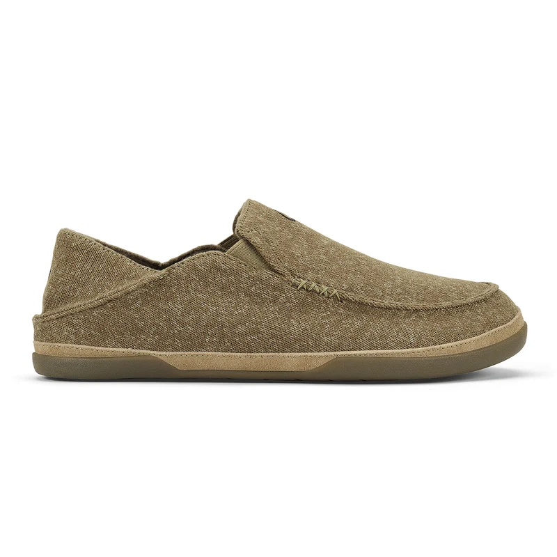 Olukai Clay Moloa Hulu Men's Slippers 10584-1010 BEIGE / 14 / M