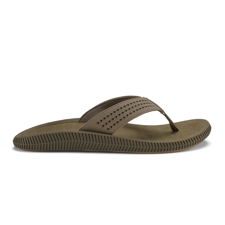OluKai Men's Ulele Sandals MUSTANG/MINERAL / 10