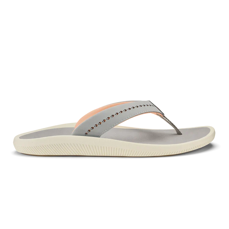 OluKai Women's Ulele Beach Sandal ASH/ASH / 9