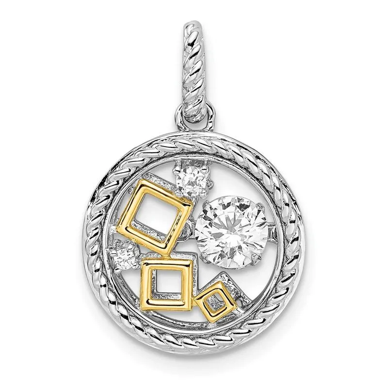 Prata Esterlina Platina E Ouro Em Tom Vibrante Swarovski