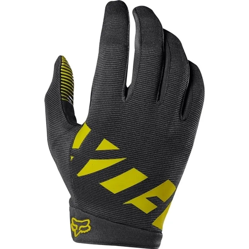 Luva Fox Ranger 2018 Preto/amarelo