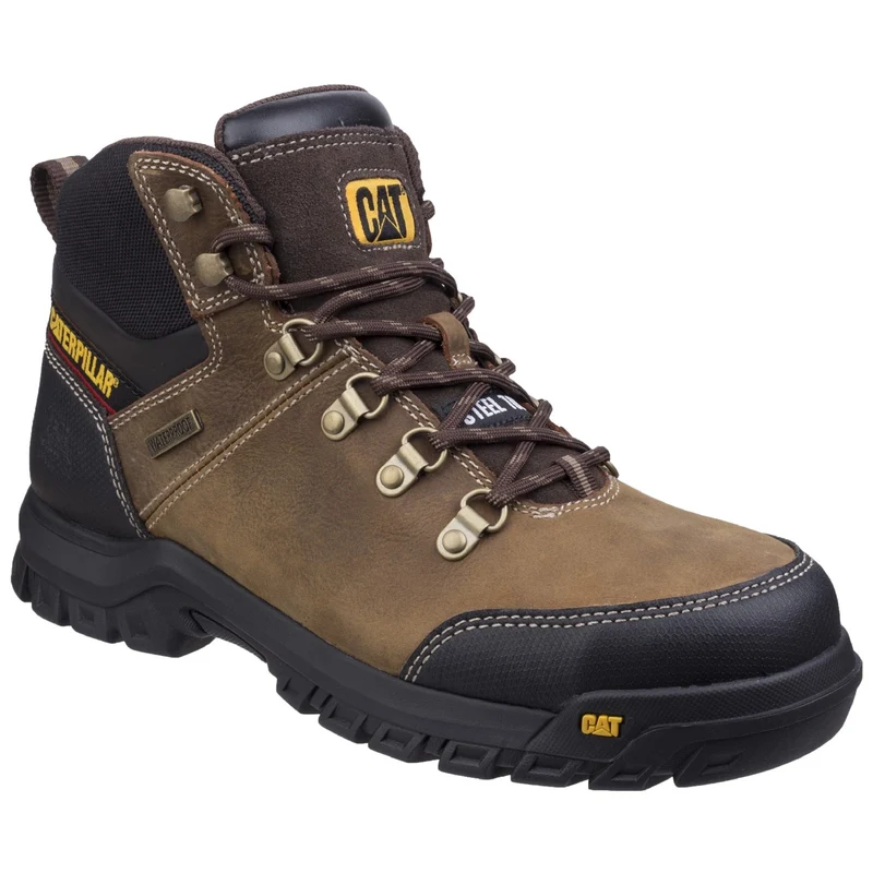Caterpillar Framework Safety Boot ST S3 WR HRO SRA Seal Brown / UK Size 8