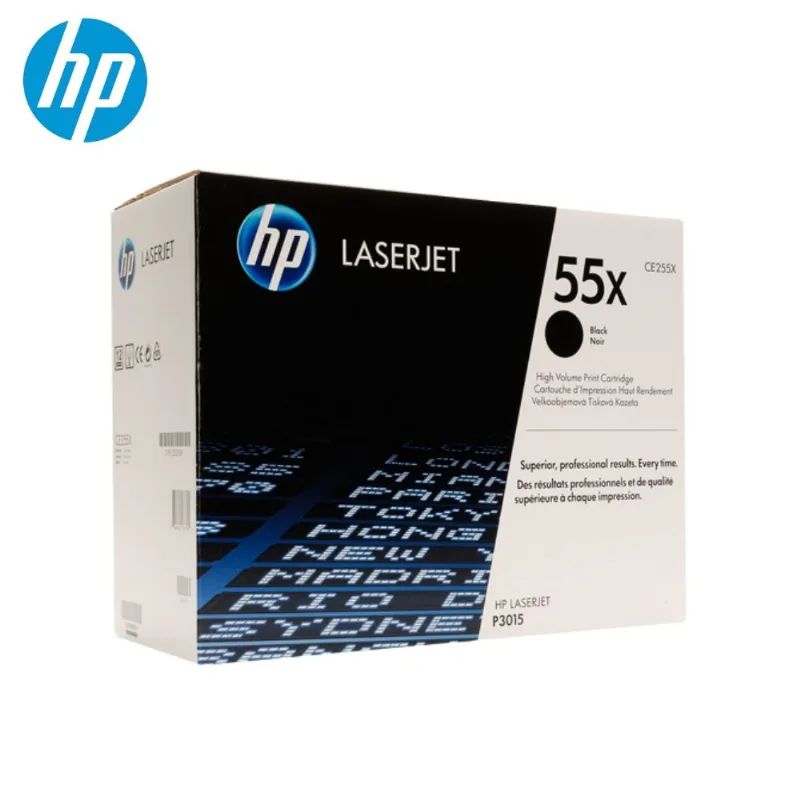 TONER HP CE255X 55X L.J. CP3015 NEGRO 12500 PAGINAS ORIGINAL
