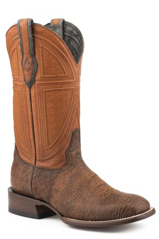 Stetson Mens Winston Boots Brown / 10.5 D