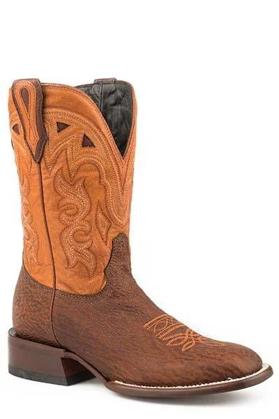 Stetons Ladies Joplin Boots Tan Shark/Tan / 11