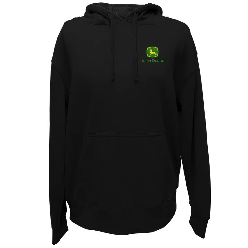 John Deere Mens JD Logo Graphic Hoodie (13021701BK) Black M
