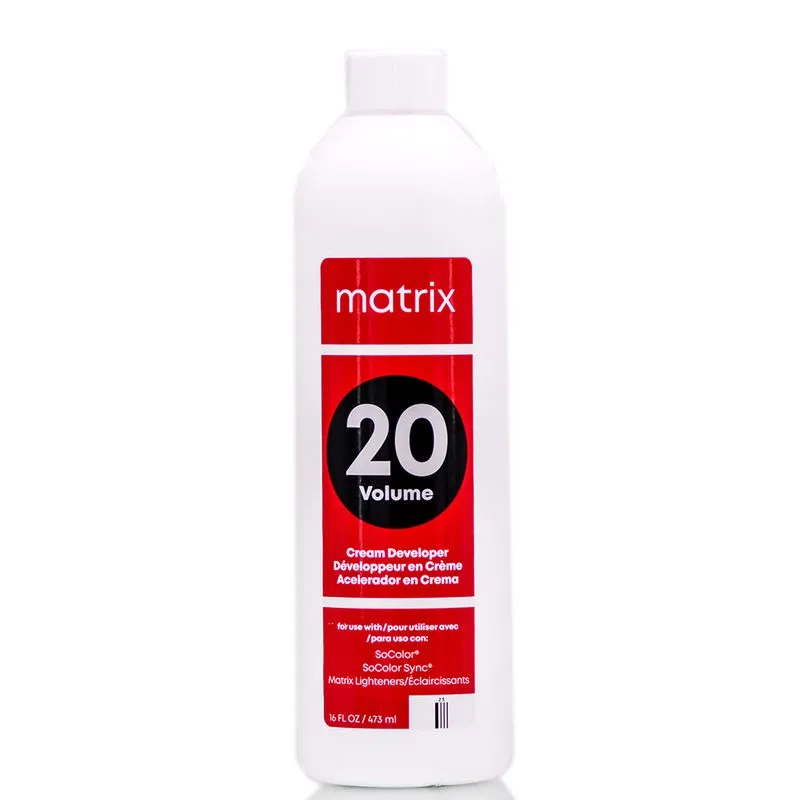 Cream Developer Matrix Solite 10v, 20v, 30v E 40v 960ml