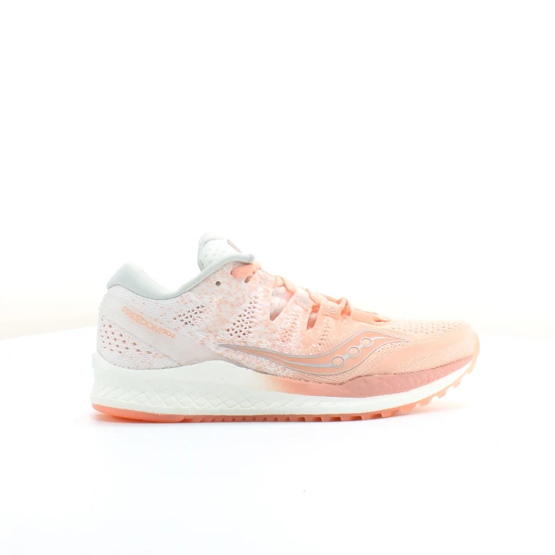 Saucony Freedom Iso 2 Womens Peach Running Shoes 10