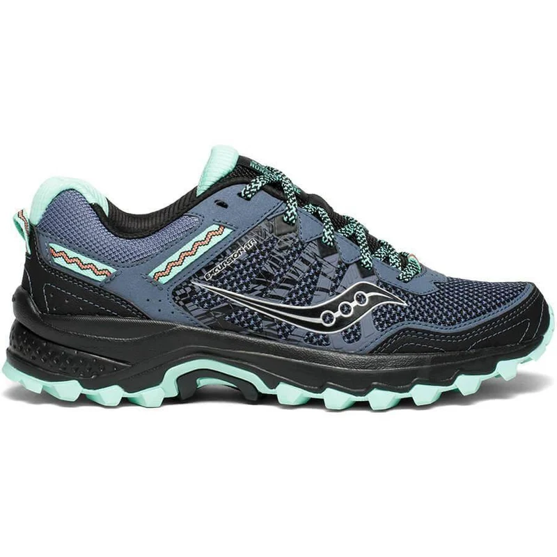 נעלי סאקוני Saucony EXCURSION TR12 AQU/BLK M S10451-3 37.5 / רוחב רגיל