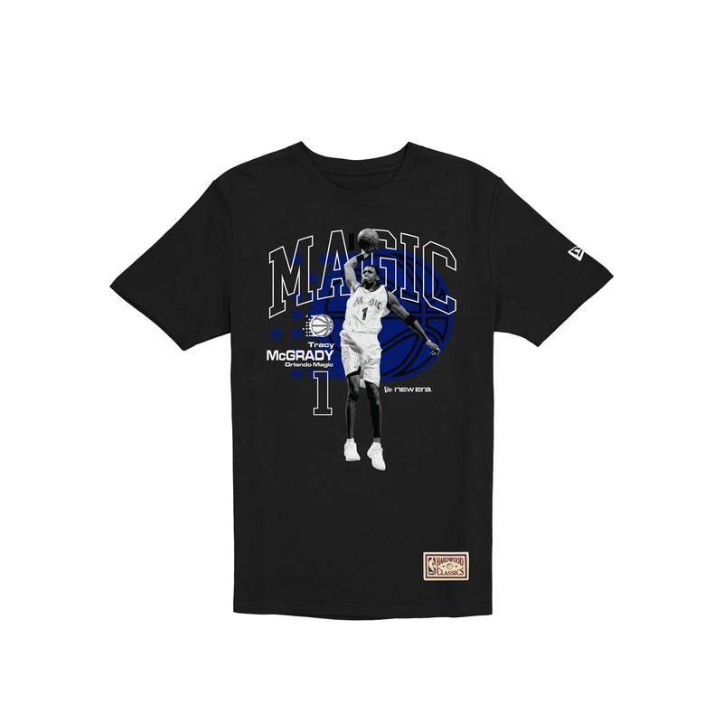 Orlando Magic Hardwood Classics Tracy McGrady Black T-Shirt XL