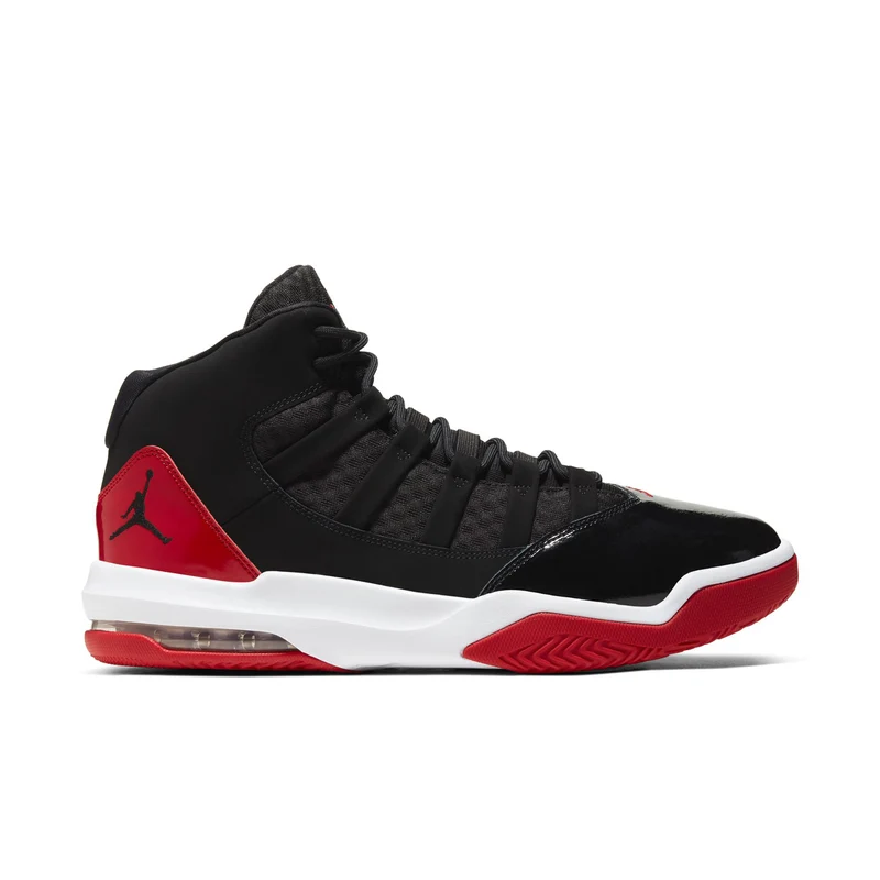 Max Aura - Mens Black/Gym Red/White / 12.0
