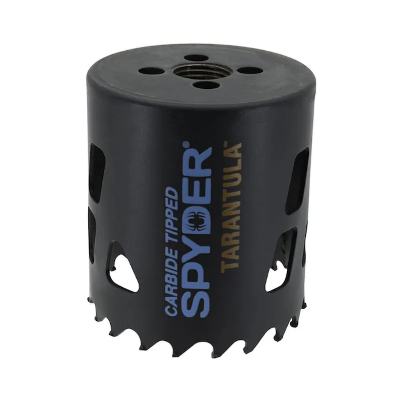 Spyder Taranla 1-Piece 2 3/8-in - Carbide-tipped - Non-arbored Hole Saw