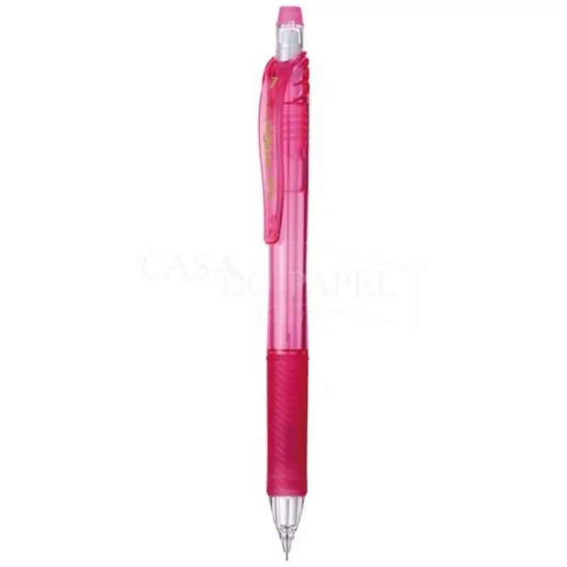Lapiseira Energize 0.7mm PL107AN Rosa - Pentel