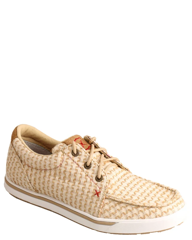 Women's Basket Weave Shoes 5.5 / M / Sand