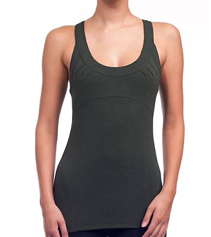 Alo Women's Cross Back Yoga Tank Juniper / M