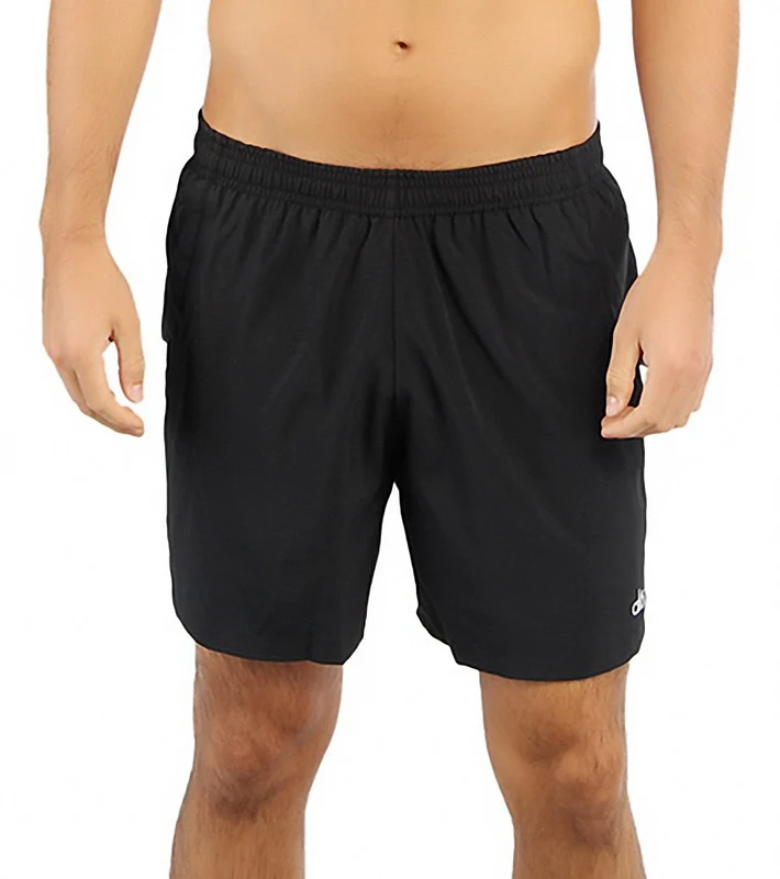 Alo Men's Step It Up Yoga Short Black/White / S