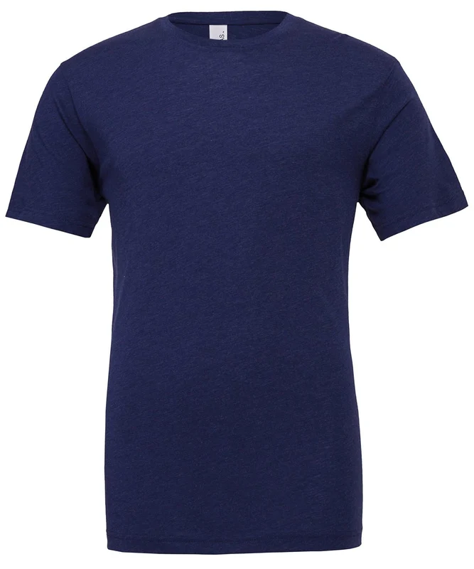 Bella Canvas Unisex Triblend Crew Neck T-Shirt (Cont) Navy Triblend / M