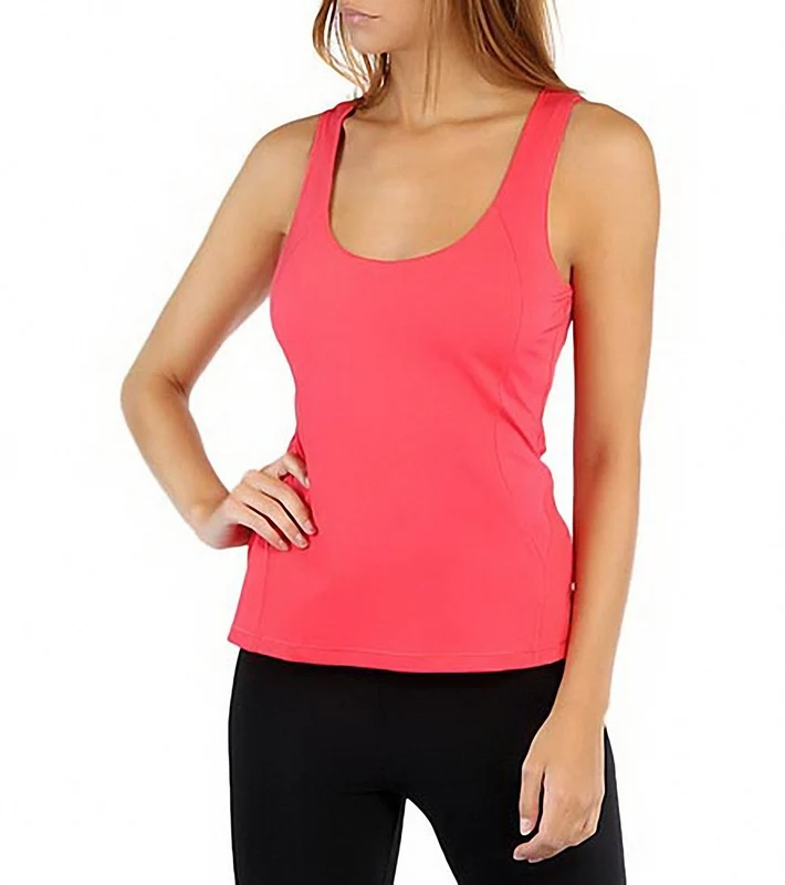 Alo Women's Synergy Yoga Tank Riot Pink/Vibrant Plum / L